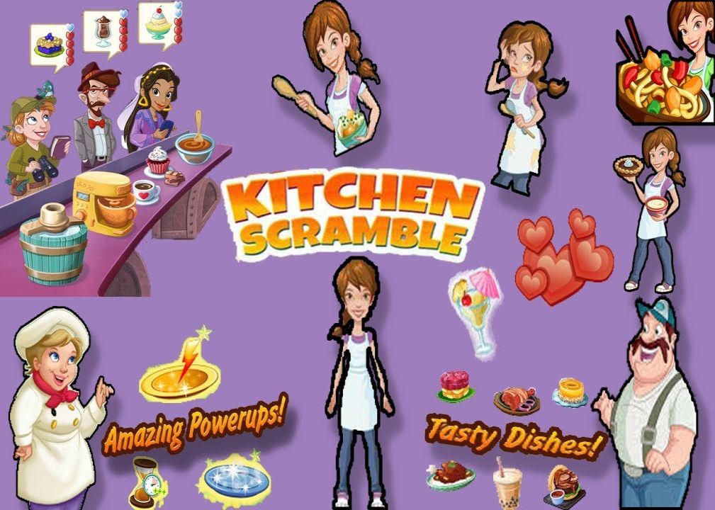 kitchen scramble game